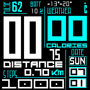 华米跃我Amazfit Bip手表表盘