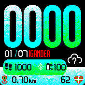 华米跃我Amazfit Bip手表表盘