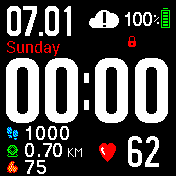 华米跃我Amazfit Bip手表表盘