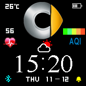 华米跃我Amazfit Bip手表表盘