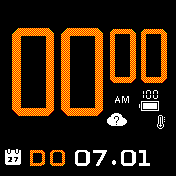 华米跃我Amazfit Bip手表表盘