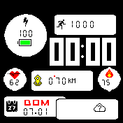 华米跃我Amazfit Bip手表表盘