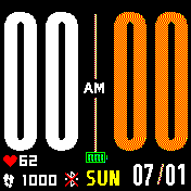 华米跃我Amazfit Bip手表表盘