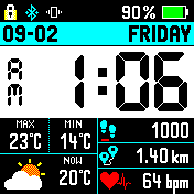 华米跃我Amazfit Bip手表表盘