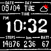 华米跃我Amazfit Bip手表表盘