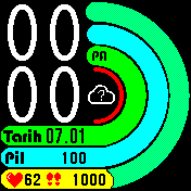 华米跃我Amazfit Bip手表表盘
