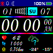 华米跃我Amazfit Bip手表表盘