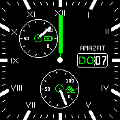 华米跃我Amazfit Bip手表表盘
