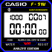 华米跃我Amazfit Bip手表表盘