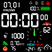 华米跃我Amazfit Bip手表表盘