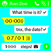 华米跃我Amazfit Bip手表表盘