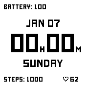 华米跃我Amazfit Bip手表表盘