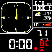 华米跃我Amazfit Bip手表表盘