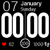 华米跃我Amazfit Bip手表表盘