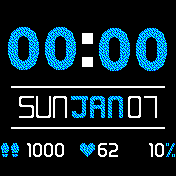 华米跃我Amazfit Bip手表表盘