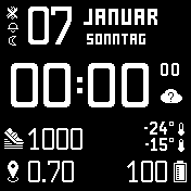 华米跃我Amazfit Bip手表表盘