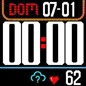 华米跃我Amazfit Bip手表表盘