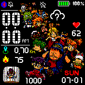 华米跃我Amazfit Bip手表表盘