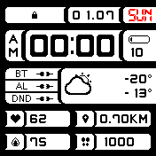 华米跃我Amazfit Bip手表表盘