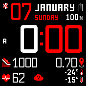 华米跃我Amazfit Bip手表表盘