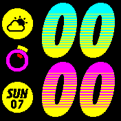 华米跃我Amazfit Bip手表表盘