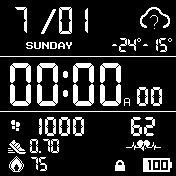 华米跃我Amazfit Bip手表表盘