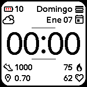 华米跃我Amazfit Bip手表表盘
