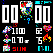 华米跃我Amazfit Bip手表表盘