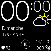 华米跃我Amazfit Bip手表表盘