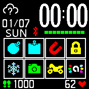 华米跃我Amazfit Bip手表表盘