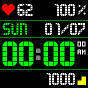 华米跃我Amazfit Bip手表表盘