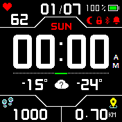 华米跃我Amazfit Bip手表表盘