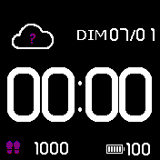 华米跃我Amazfit Bip手表表盘