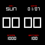 华米跃我Amazfit Bip手表表盘