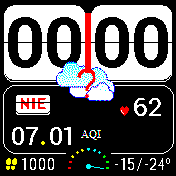 华米跃我Amazfit Bip手表表盘