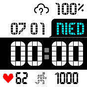 华米跃我Amazfit Bip手表表盘