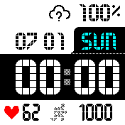 华米跃我Amazfit Bip手表表盘