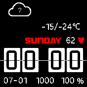 华米跃我Amazfit Bip手表表盘