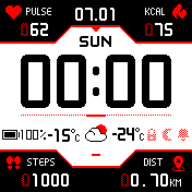 华米跃我Amazfit Bip手表表盘