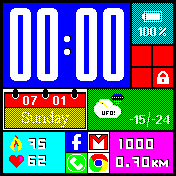 华米跃我Amazfit Bip手表表盘