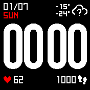 华米跃我Amazfit Bip手表表盘