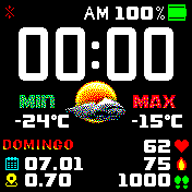 华米跃我Amazfit Bip手表表盘