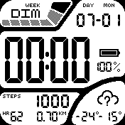华米跃我Amazfit Bip手表表盘