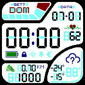 华米跃我Amazfit Bip手表表盘