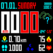 华米跃我Amazfit Bip手表表盘