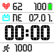 华米跃我Amazfit Bip手表表盘