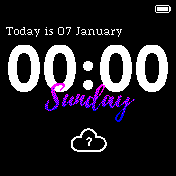 华米跃我Amazfit Bip手表表盘