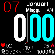 华米跃我Amazfit Bip手表表盘