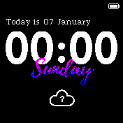 华米跃我Amazfit Bip手表表盘
