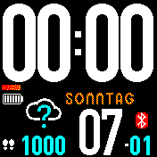华米跃我Amazfit Bip手表表盘
